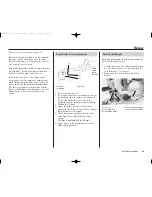 Предварительный просмотр 69 страницы Honda 2007 CR125R Owner'S Manual