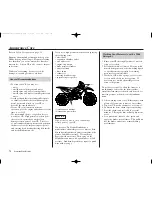 Предварительный просмотр 82 страницы Honda 2007 CR125R Owner'S Manual