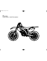 Предварительный просмотр 3 страницы Honda 2007 CRF250R Owner'S Manual