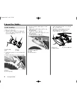 Предварительный просмотр 93 страницы Honda 2007 CRF250R Owner'S Manual