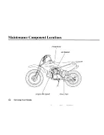 Предварительный просмотр 62 страницы Honda 2007 CRF70F Owner'S Manual