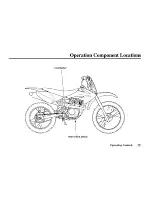 Предварительный просмотр 25 страницы Honda 2007 CRF80F Owner'S Manual