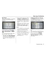 Preview for 32 page of Honda 2007 Odyssey Navigation Manual