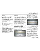 Preview for 34 page of Honda 2007 Odyssey Navigation Manual