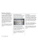 Preview for 35 page of Honda 2007 Odyssey Navigation Manual