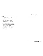 Preview for 44 page of Honda 2007 Odyssey Navigation Manual