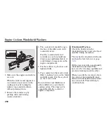 Предварительный просмотр 254 страницы Honda 2007 Ridgeline Owner'S Manual