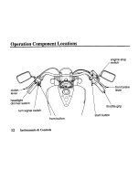 Предварительный просмотр 20 страницы Honda 2007 VTX1300R Owner'S Manual