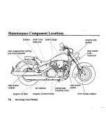 Предварительный просмотр 78 страницы Honda 2007 VTX1300R Owner'S Manual