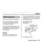 Предварительный просмотр 123 страницы Honda 2007 VTX1300R Owner'S Manual