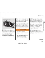 Предварительный просмотр 110 страницы Honda 2008 Accord Owner'S Manual