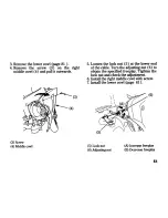 Предварительный просмотр 63 страницы Honda 2008 CBR1000RR Fire Blade Owner'S Manual