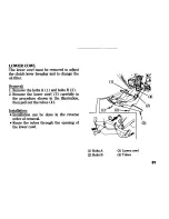 Предварительный просмотр 93 страницы Honda 2008 CBR1000RR Fire Blade Owner'S Manual