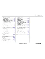 Предварительный просмотр 3 страницы Honda 2008 Civic Hybrid Navigation Manual