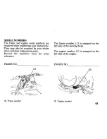 Предварительный просмотр 63 страницы Honda 2008 CRF80F Owner'S Manual