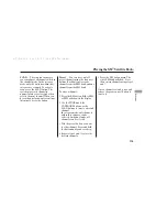 Preview for 121 page of Honda 2008 Element Owner'S Manual