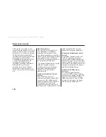 Preview for 262 page of Honda 2008 Element Owner'S Manual