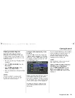 Preview for 26 page of Honda 2008 MDX Navigation System Navigation Manual