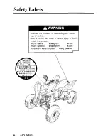 Preview for 15 page of Honda 2008 TRX700XX Owner'S Manual