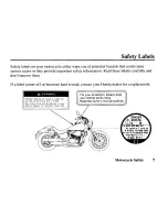 Preview for 19 page of Honda 2008 VT750C2 Shadow Spirit 750 Owner'S Manual