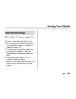 Preview for 155 page of Honda 2008 VT750C2 Shadow Spirit 750 Owner'S Manual