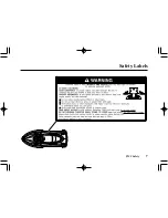 Preview for 15 page of Honda 2009 AQUATRAX F-15 Owner'S Manual