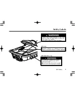 Preview for 17 page of Honda 2009 AQUATRAX F-15 Owner'S Manual