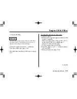 Preview for 177 page of Honda 2009 AQUATRAX F-15 Owner'S Manual