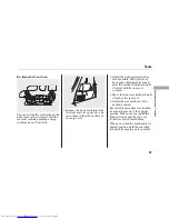 Предварительный просмотр 93 страницы Honda 2009 Element Owner'S Manual