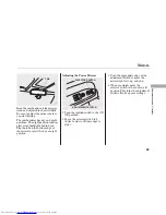 Предварительный просмотр 99 страницы Honda 2009 Element Owner'S Manual