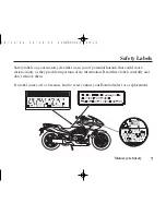 Предварительный просмотр 14 страницы Honda 2009 NSA700A Owner'S Manual