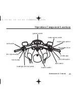 Предварительный просмотр 18 страницы Honda 2009 NSA700A Owner'S Manual