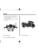 Предварительный просмотр 79 страницы Honda 2009 NSA700A Owner'S Manual