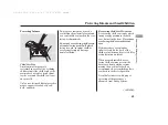 Предварительный просмотр 45 страницы Honda 2009 Ridgeline Owner'S Manual