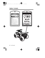 Предварительный просмотр 19 страницы Honda 2009 SPORTRAX 90X Owner'S Manual