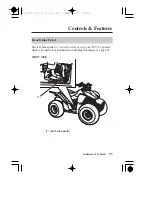 Предварительный просмотр 34 страницы Honda 2009 SPORTRAX 90X Owner'S Manual