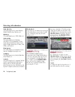 Preview for 39 page of Honda 2009 TL Navigation Manual