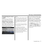 Preview for 72 page of Honda 2009 TL Navigation Manual