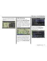 Preview for 74 page of Honda 2009 TL Navigation Manual