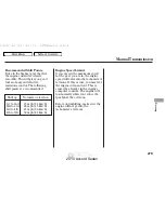 Предварительный просмотр 282 страницы Honda 2010 Accord Sedan Owner'S Manual