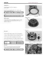 Предварительный просмотр 134 страницы Honda 2010 CBF 250 Workshop Manual