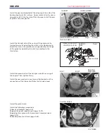 Предварительный просмотр 140 страницы Honda 2010 CBF 250 Workshop Manual