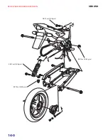 Предварительный просмотр 202 страницы Honda 2010 CBF 250 Workshop Manual