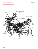 Предварительный просмотр 272 страницы Honda 2010 CBF 250 Workshop Manual