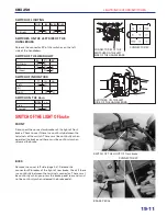 Предварительный просмотр 282 страницы Honda 2010 CBF 250 Workshop Manual