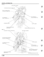 Предварительный просмотр 34 страницы Honda 2010 CRF250R Service Manual