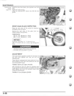 Предварительный просмотр 76 страницы Honda 2010 CRF250R Service Manual