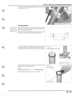 Предварительный просмотр 301 страницы Honda 2010 CRF250R Service Manual