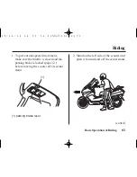 Предварительный просмотр 68 страницы Honda 2010 FSC600 Owner'S Manual