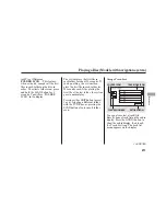 Предварительный просмотр 217 страницы Honda 2010 Insight Owner'S Manual